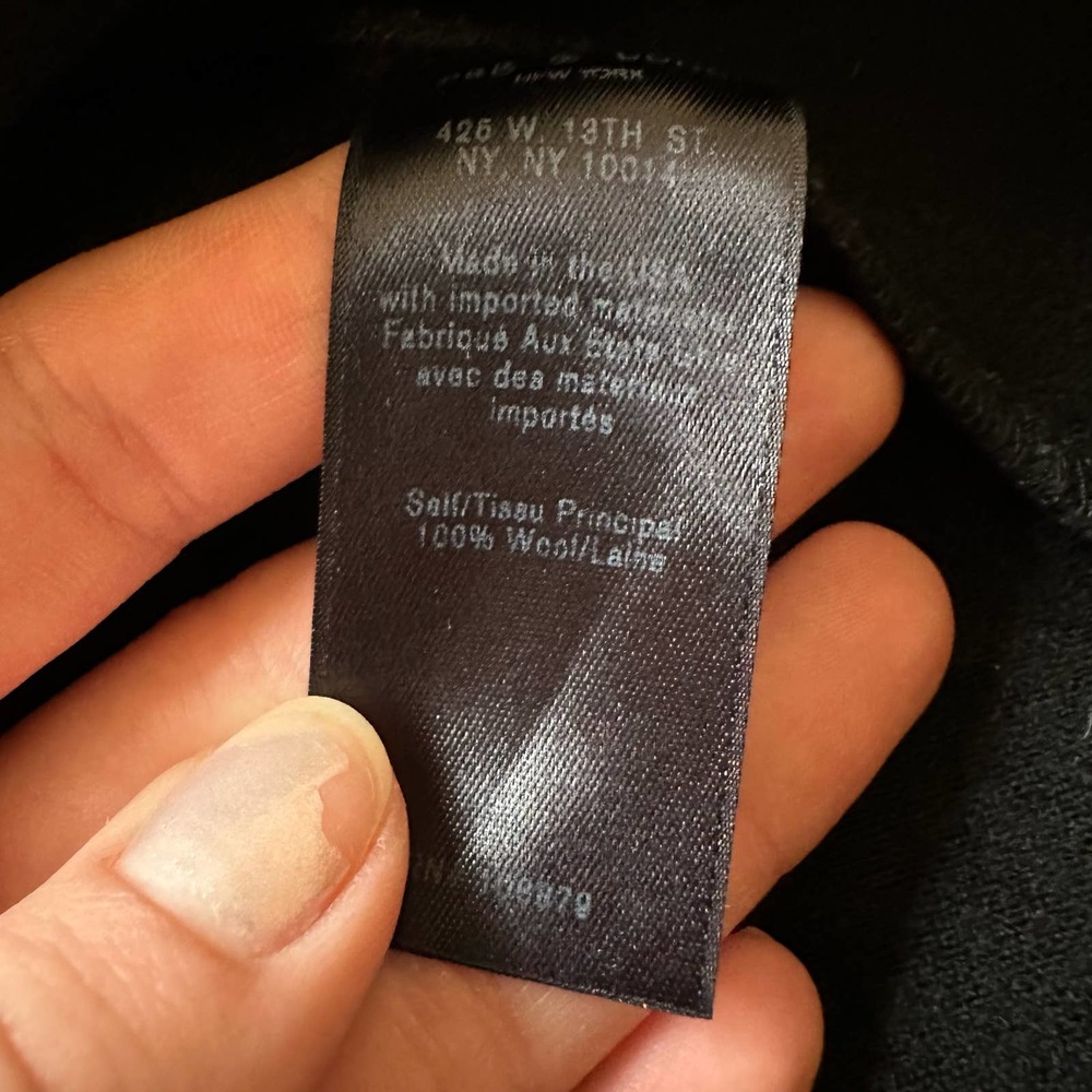 Rag & Bone 100% Wool Single Button Closure Lightw… - image 4